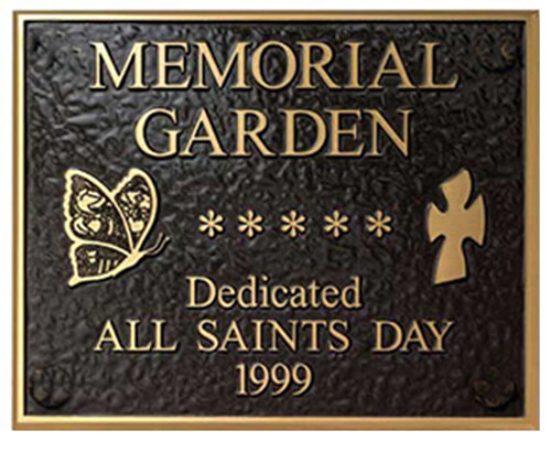 bronze firefighter plaque, firefighter plaque bronze, firefighter plaques, cast Bronze Plaque, religious plaque, bronze religious plaque, bronze photo religious plaque